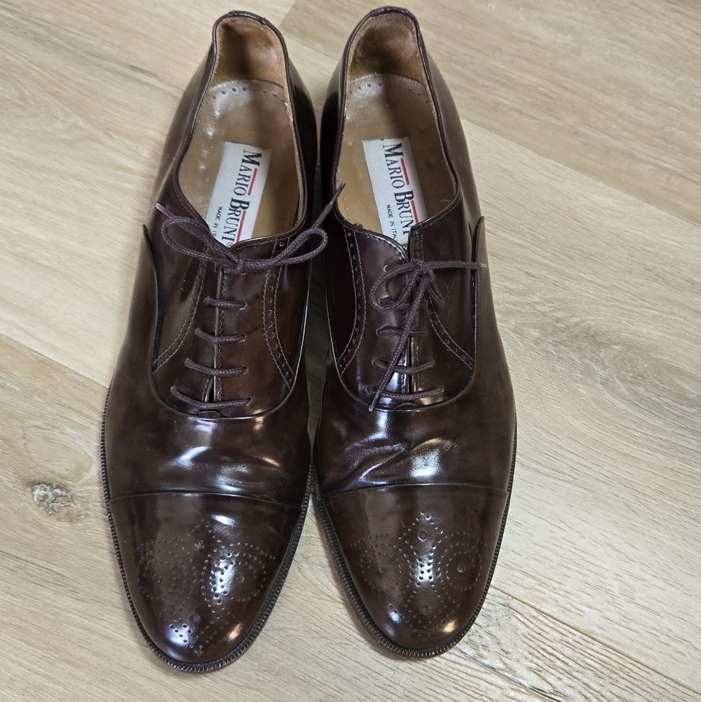 Mario Bruni Leather Dress Shoes